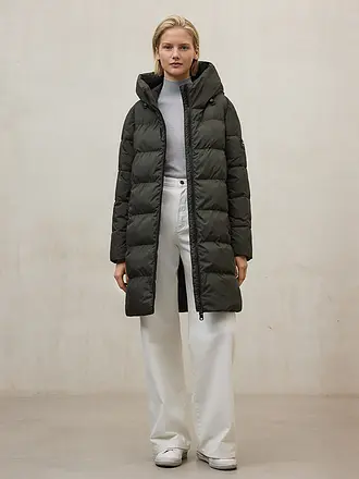 ECOALF | Steppjacke MANLIEALF | olive
